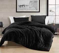 Top picks related reviews newsletter. Extra Large Twin Comforter In Fashionable Black With Coziest Warm Plush And Thick Polyester Fill