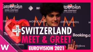 How has social media responded to switzerland? Switzerland Press Conference Gjon S Tears Tout L Univers Eurovision 2021 Youtube