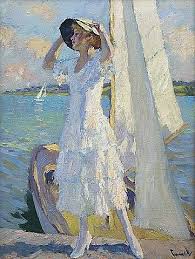 After The Crossing By Edward Cucuel Art Impressionism Painting American Impressionism