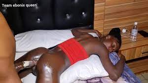 Deep anal fuck Black Ghana chick gets ass hole destroyed - XNXX.COM