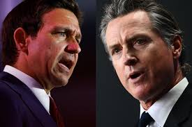 Why Gavin Newsom and Ron DeSantis are debating this week | Vox