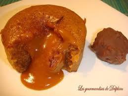 Caramel Chocolat Coulant Au Caramel Beurre Sale Recettes De Cuisine Cuisine Et Boissons Dessert Facile Et Original