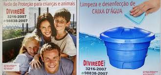 Divirede Redes de proteção , Dedetizaçao e limpeza decaixa d'água