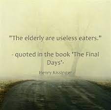 As of 2018, useless eaters have released seven albums and a number of eps. The Elderly Are Useless Eaters Quoted In The Book The Final Days