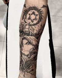 Top 63 Best Fullmetal Alchemist Tattoo Ideas 2021 Inspiration Guide I was at colossal con and @vicmignogna actually took photos of my tattoo on his personal phone, crazy huh? best fullmetal alchemist tattoo ideas