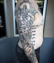 We have countless religious half sleeve tattoo ideas for people to select. Top 73 Religious Sleeve Tattoo Ideas 2021 Inspiration Guide