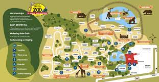 Emerald Coast Zoo Map Gulf Breeze Zoo