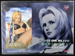 Dead or Alive Ultimate DOAU Tina Armstrong A Phone Card Tecmo New | eBay