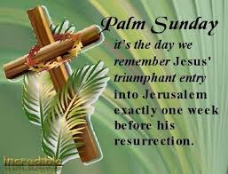 Palm sunday—which will be celebrated on march 28 this year—also celebrates jesus' warm welcome into jerusalem the day before he was crucified. Palm Sunday Quotes 2019 The Best Quotes Picture