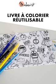 Livre Tissu A Colorier Lavable Et Reutilisable A L Infini Livres A Colorier Livres En Tissu Colorier