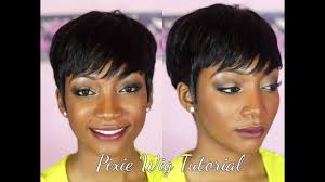 See the latest trending rihanna hairstyles 2018/2019, rihanna mohawk hairstyles bob, pictures of rihanna hairstyles, rihanna short hairstyles front the popular celebrity, rihanna mohawk has been spotted uncountable times with new flashy hairstyles. Diy How To Make A Pixie Wig Youtube
