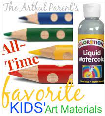 The 25 Best Kids Art Materials And Where To Buy Them Art For Kids Kids Art Supplies Kids Art Projects