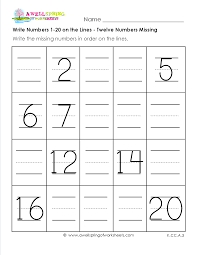 Grade Level Worksheets A Wellspring Of Worksheets Math Writing Number Worksheets Kindergarten Writing Numbers