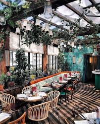 living europe pink mamma restaurant decor cozy restaurant bistro interior