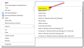 7zip will now process the file and compress it in a zip file that's located in the same destination. 7 Zip Discussion Open Discussion 7 Zip 19 00
