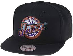 Utah jazz hats & caps. Mitchell Ness Utah Jazz Wool Solid Snapback Cap Nba Basketball Kappe Amazon De Bekleidung
