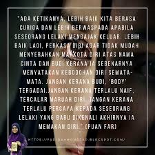 Padahal, lelaki memiliki peran penting dalam beragama isu perempuan di indonesia saat ini. Catatan Puan Far