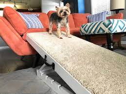 The physical therapist suggest a ramp for the bed and a short staircase for the couch to eliminate out two jumping hot spots. How To Make An Adjustable Dog Ramp Diy