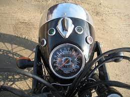 Speedo In Headlight Bucket Bonni Vacation Gear Vintage Cafe Racer Cafe Racer Motorcycle