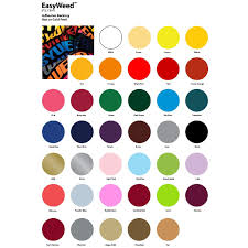Siser Easyweed 1 Yard Roll 38 Available Colors To Chose From