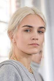Steven Alan At New York Fashion Week Fall 2014 Blonde Hair Dark Eyebrows Bleach Blonde Hair Platinum Blonde Hair
