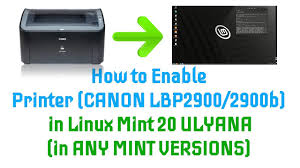 скачать драйвер на принтер Canon Lbp 2900 для виндовс 7 How To Enable Printer Canon Lbp2900 2900b In Linux Mint 20 Ulyana In Other Mint Versions Also Youtube