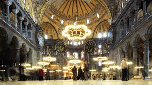 Die kirche der hagia sophia in ohrid wurde im 11. Hagia Sophia In Istanbul Gottes Haus Soll Lachen Kultur Sz De
