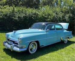 Image result for Turquoise Blue 1954 Chrysler