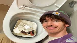 I got a diamond play button and flushed it down the toilet