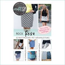 Admin 9 haziran 2020 nahen leave a comment 20 views. Rock Resa Schmaler Rock Fur Dehnbare Stoffe Crearesa De