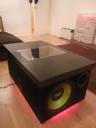 Subwoofer Coffee Table Coffee Table Subwoofer Speaker Design