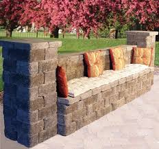 Seat height with ledgestone cap 18 3/8. Choosing A Natural Stone For Your Custom Made Outdoor Bench