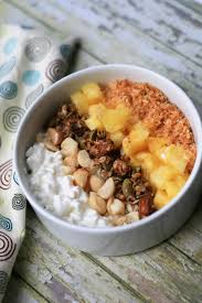 Pina Colada Cottage Cheese Bowl Recipe Cottage Cheese Recipes Cottage Cheese Recipes Breakfast Cottage Cheese Breakfast Bowl