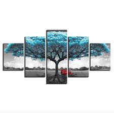 At artranked.com find thousands of paintings categorized into thousands of categories. Multi Panel Modern Decoration Natural Blue Tree Painting On Canvas Scenery Wall Art Print Picture Buy Print Picture Art Print Picture Canvas Art Print Picture Product On Alibaba Com
