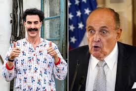 One scene in the borat sequel quietly captures the noxious unreality we've all slipped into over the last four years. Rudy Giuliani Will Definitely Regret Filming Borat 2 Interview Rolling Stone