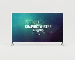 Free Hd Tv Mockup Mockuptree Web Design Quotes Web Design Freebies Web Design