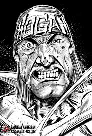 To search and download more free . Hulk Hogan By Amancay Nahuelpan By Ashcanallstars On Deviantart Hulk Hogan Hulk Hulk Coloring Pages