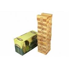 Garden Jenga Is Perfect For Playing In The Garden The Set Includes 56 High Quality Wooden Bricks 18cm X 4c Garden Games Traditional Garden Giant Garden Games