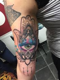 Hand Sleeve Tattoo Designs Tattoideas Hamsa Hand Tattoo Hand Tattoos Hamsa Tattoo Design