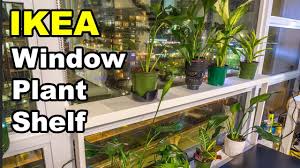 Besides the fact that window sills are not the same width, not every plant is suitable for a spot at the window. Window Sill Ledge Shelf For Plants Youtube