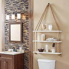 Diy built in shelves adds both functional bathroom storage and pretty storage! Bathroom Cabinets Storage Bath The Home Depot