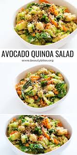 The Best Avocado Quinoa Salad Recipe Easy Vegan Beauty Bites Recipe In 2020 Quinoa Salad Recipes Easy Quinoa Recipes Easy Quinoa Salad Recipes