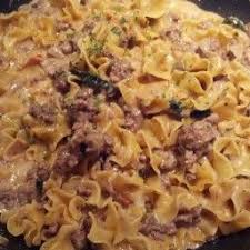 Noodles And Ground Beef Alfredo Helper Pasta Recipes Alfredo Beef Alfredo Recipe Beef Recipes For Dinner