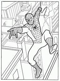 Spiderman Coloring Pages Superhero Printable Coloring Pages Coloring Home
