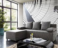 Wenn du dein sofa mit wasser reinigst, nutze am besten destilliertes oder abgekochtes wasser. Couch Janelle Grau 200x155 Mit Schlaffunktion Ottomane Variabel Ecksofa Moderne Einrichtungsideen Gunstig Bei Mobel Modern