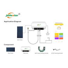 Electric water heater installation cost. Solar Geaser Water Heater Differential Temperature Control Without Electric Bill For Hotel Home Family