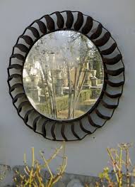 Insolite Et Unique Grand Miroir En Fer Forge Ancien Idee Deco Originale Decoration Grand Miroir