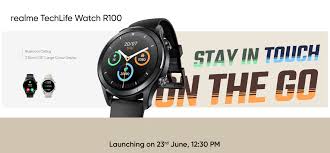 realme techlife watch r100 smartwatch ...