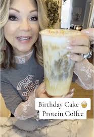 Javy Coffee Recipes with Premier Shake Birthday Cake