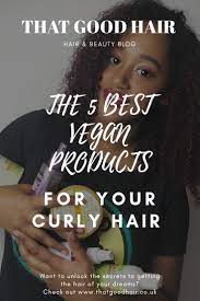 The 5 Best Vegan Hair Products For Your Curly Hair That Are 100 Cruelty Free Curly Hair Styles Shampoo For Curly Hair Curly Hair Styles Naturally